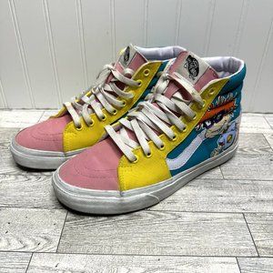 Vans Skate Old Skool Sneakers CUSTOM RUGRATS Design Men’s 7 Women’s 8.5